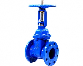 Flange gate valve.